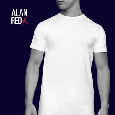 Alan Red Derby T-Shirt Black 2 Pack